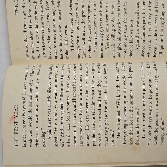 Vintage OLD 1971 Hardback Book The First Four Years Laura Ingalls Wilder - Picture 11 of 16